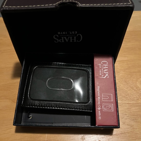 Chaps original money clip wallet NEW - Picture 3 of 5